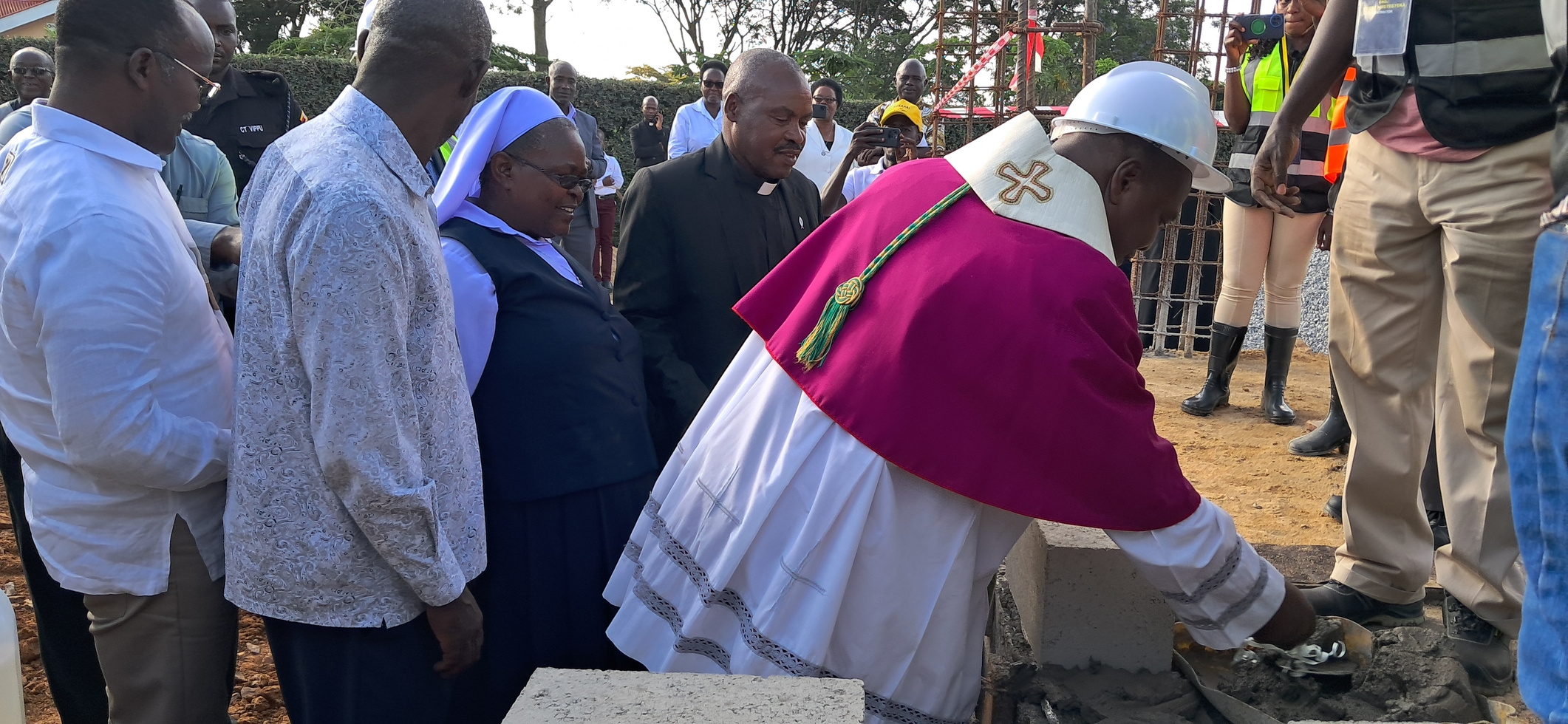 GROUND-BREAKING OF THE CONSTRUCTION OF ARCHBISHOP’S RESIDENCE 